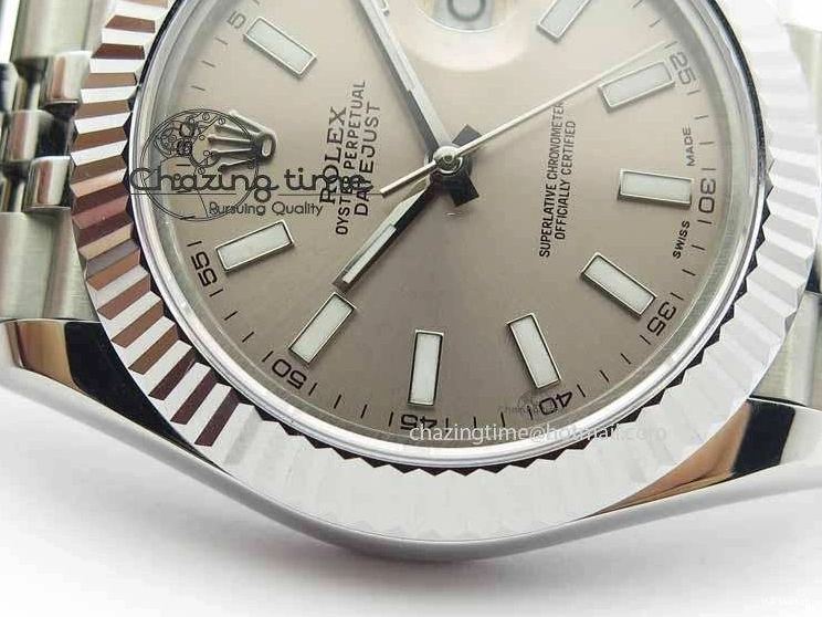 A2813 Maker Jubilee On Version II New 41mm Edition Bracelet BP DateJust Best Gray Silver Dial 1210